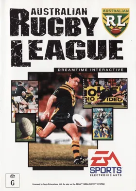 Australian Rugby League (Europe) box cover front